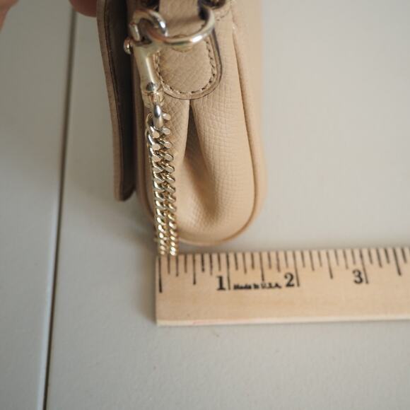 Coach Mini Ruby Crossbody Leather Bag with Gold Chain & Leather Strap F34604 - Picture 11 of 12